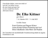 eine Anzeige