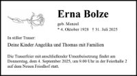 eine Anzeige