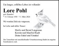 eine Anzeige